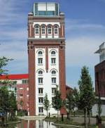 De Povelturm, hierin is het stadsmuseum gevestigd.